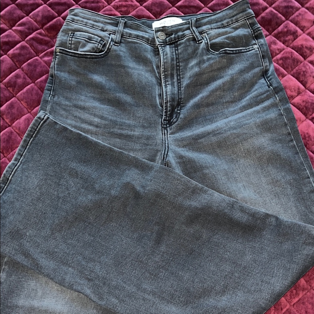 Hidden Black Wide Leg Jeans